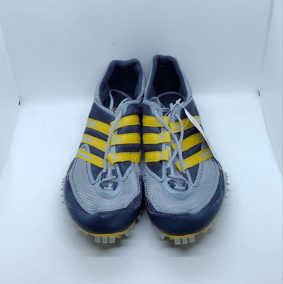 NWT Adidas Track & Field Shoes Men's 14 Gray Running Racing Sports Athletic - Picture 2 of 8